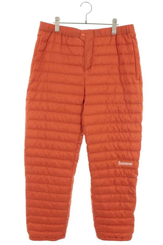 SUPREME Micro Down Pants Orange Size M