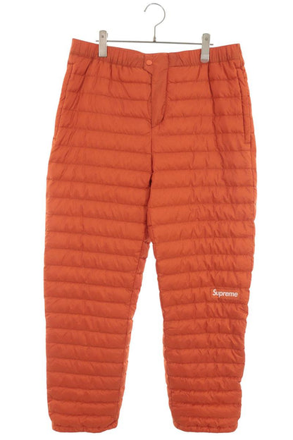 SUPREME Micro Down Pants Orange Size M