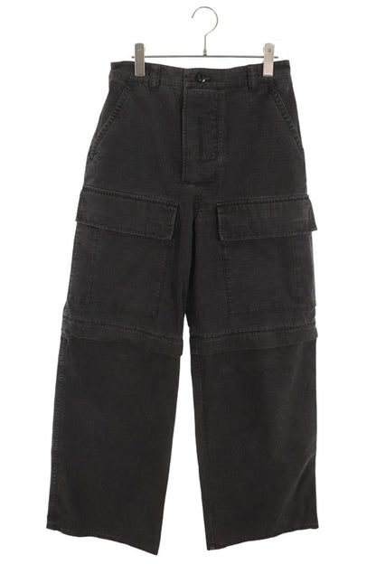 ACNE STUDIOS Cotton Cargo Pants Black Size 44