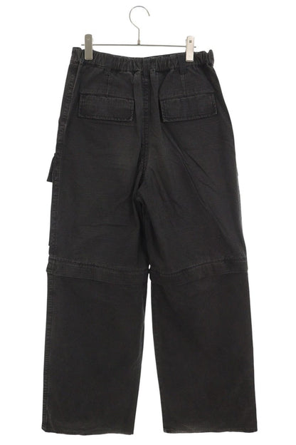 ACNE STUDIOS Cotton Cargo Pants Black Size 44