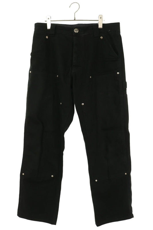 Chrome Hearts Carpenter Double Knee Pants Black Size 32