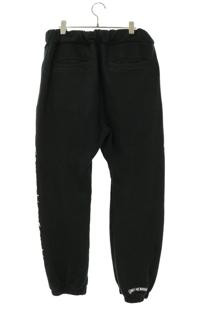 Chrome Hearts Side Logo Print Sweatpants Black Size M