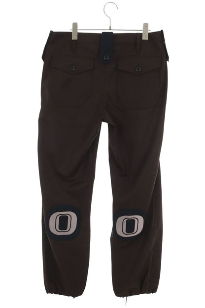 OTTO Double O Logo Patch Trousers Brown Size L
