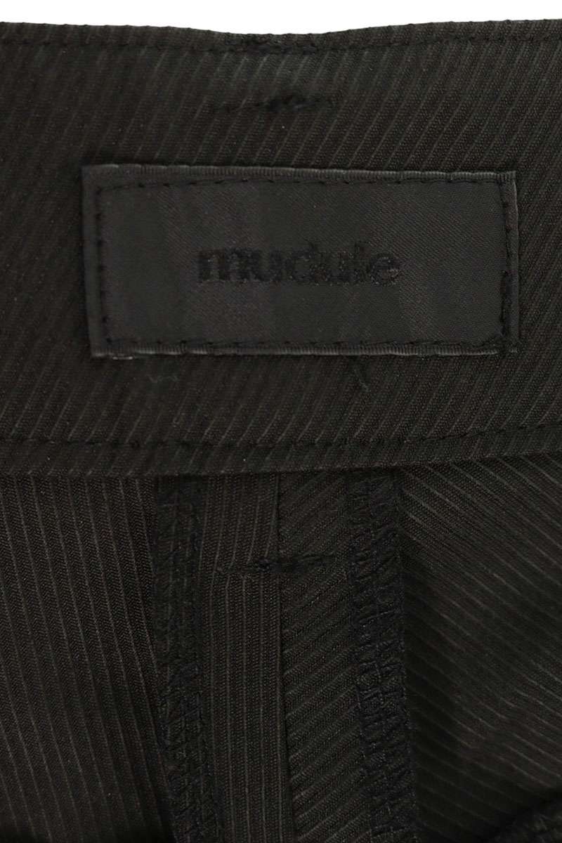 mudule Cotton Poly Trousers Black Size 34