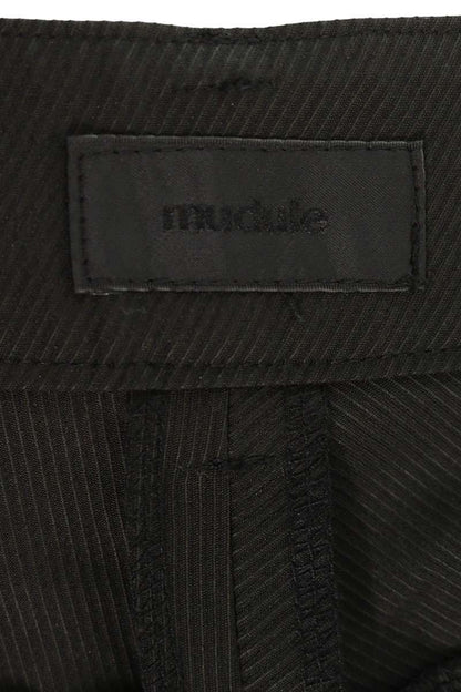 mudule Cotton Poly Trousers Black Size 34