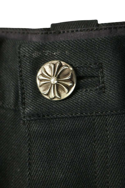 Chrome Hearts STREET SWEEPER Hem Strap Wide Pants Size 32