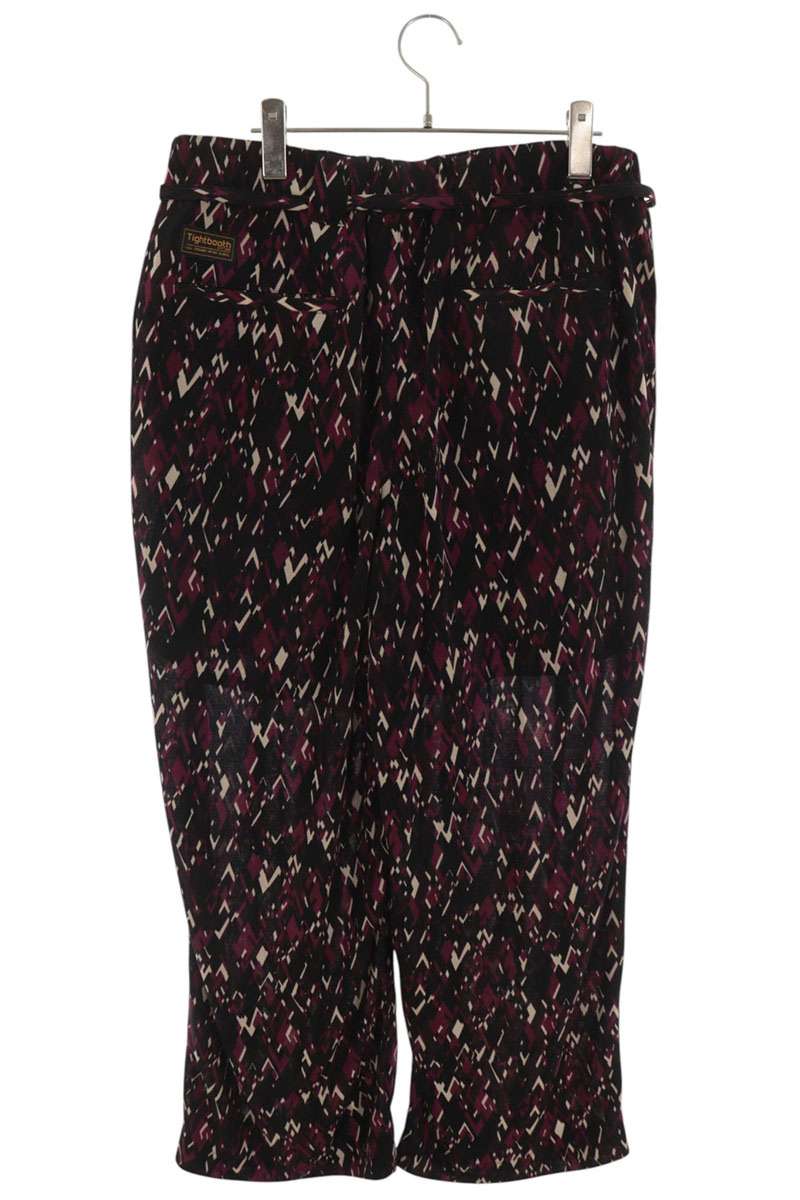 TIGHTBOOTH PRODUCTION All-Over Pattern Pants Purple Size L