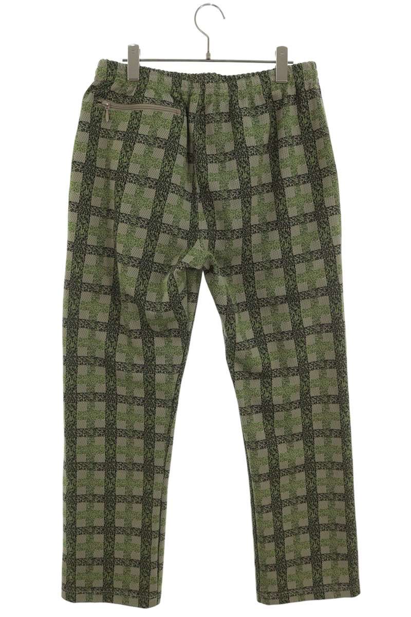 Needles All Over Pattern Polyester Track Pants Green Size M