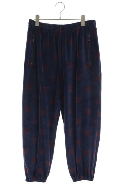 Needles Papillon Zip Cotton Blend Track Pants Navy Size M