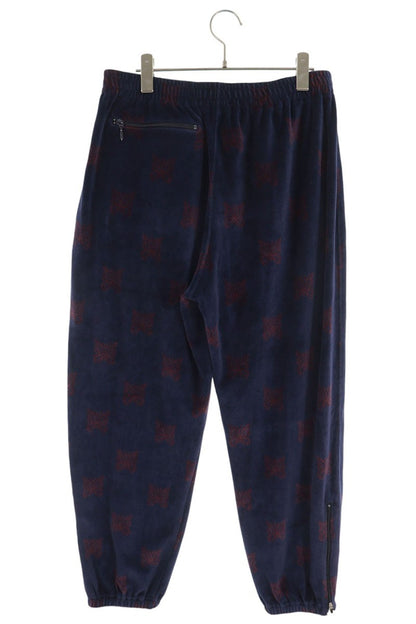 Needles Papillon Zip Cotton Blend Track Pants Navy Size M