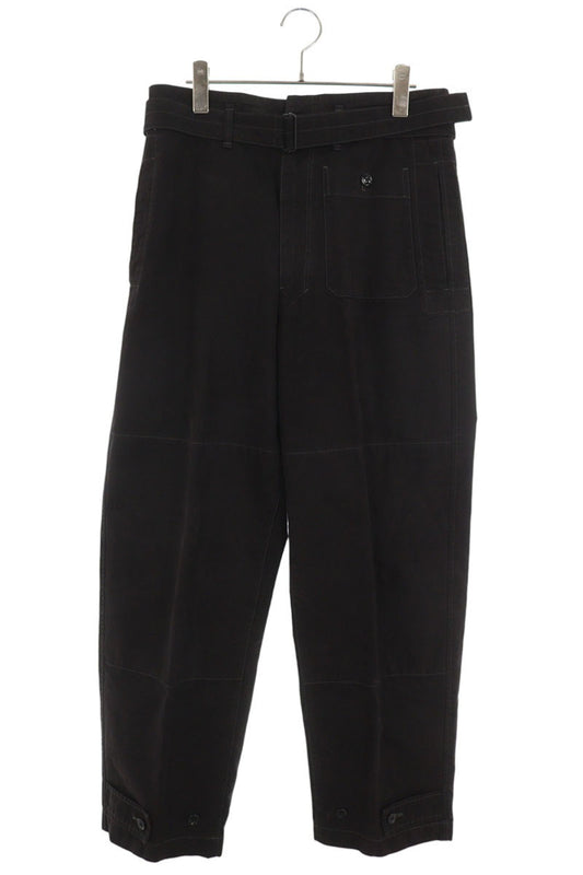 LEMAIRE Cotton Utility Pants Black Size 46