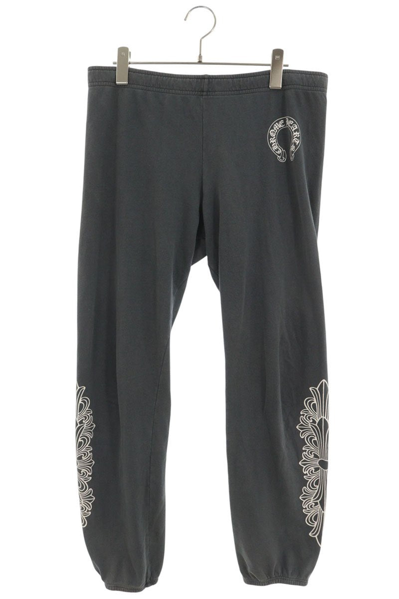Chrome Hearts Floral Print Sweatpants Black Size S