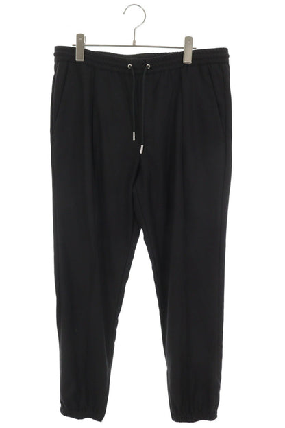 DIOR Wool Tailored Track Pants Black Size 48