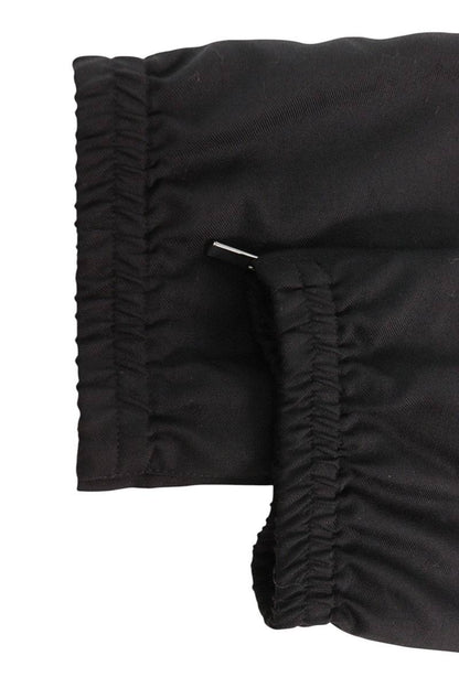 DIOR Wool Tailored Track Pants Black Size 48