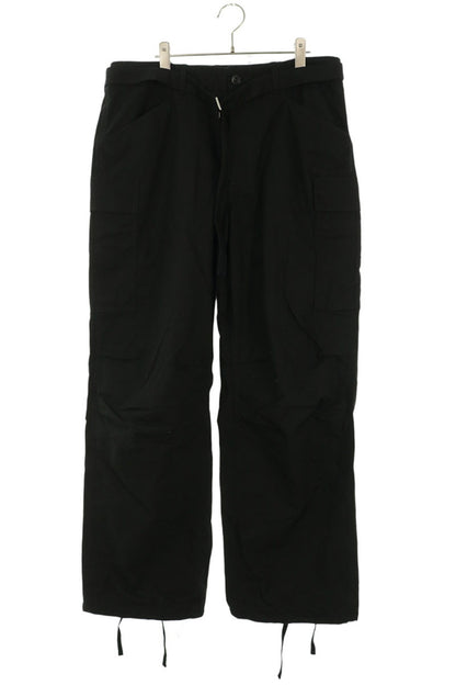 Sacai Cotton Nylon Cargo Pants Black Size 4