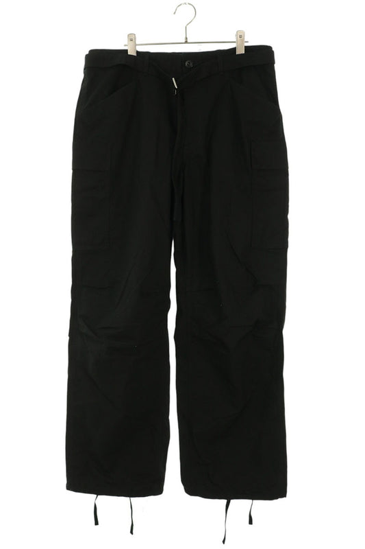 Sacai Cotton Nylon Cargo Pants Black Size 4