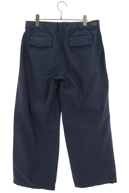 ERL DISTRESS CHINO PANTS Blue Size S
