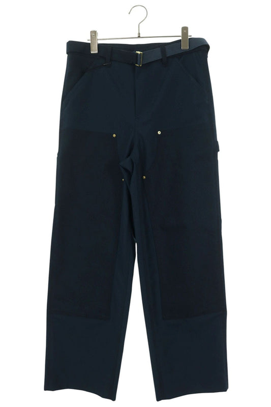 Sacai x Carhartt 26SS Navy Duck Canvas Knee Pants Size 1