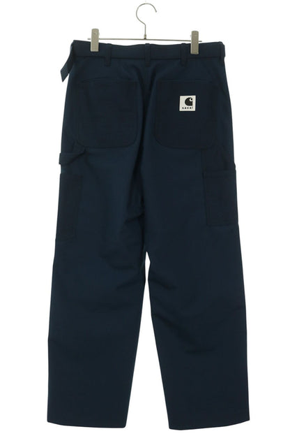 Sacai x Carhartt 26SS Navy Duck Canvas Knee Pants Size 1