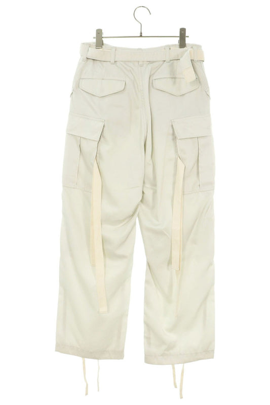 Sacai x SPIEWAK 24AW Gray Nylon Cargo Pants Size 0