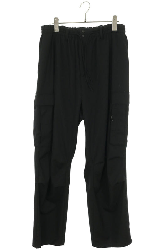 Y-3 Wool Blend Cargo Pants Black Size S