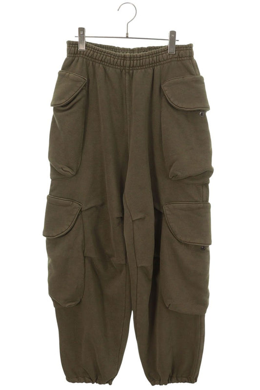 entire studios Cotton Sweat Cargo Pants Green Size S