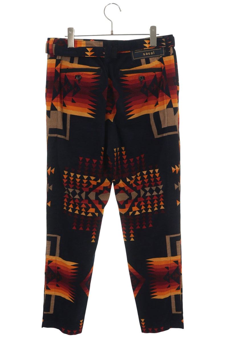 Sacai x Pendleton Native Pattern Pants Multi Size 2