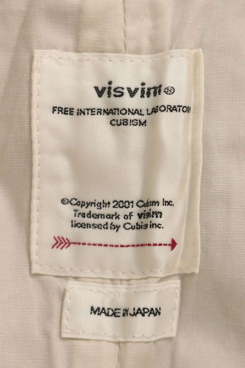 VISVIM 23SS Cinch Back Chino Pants Beige Size 4
