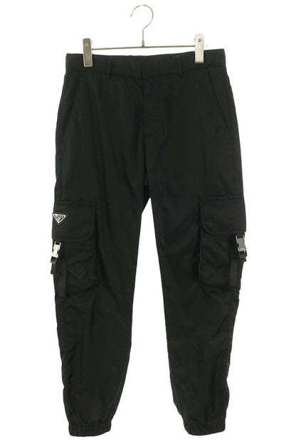 PRADA Nylon Cargo Pants Black Size 31