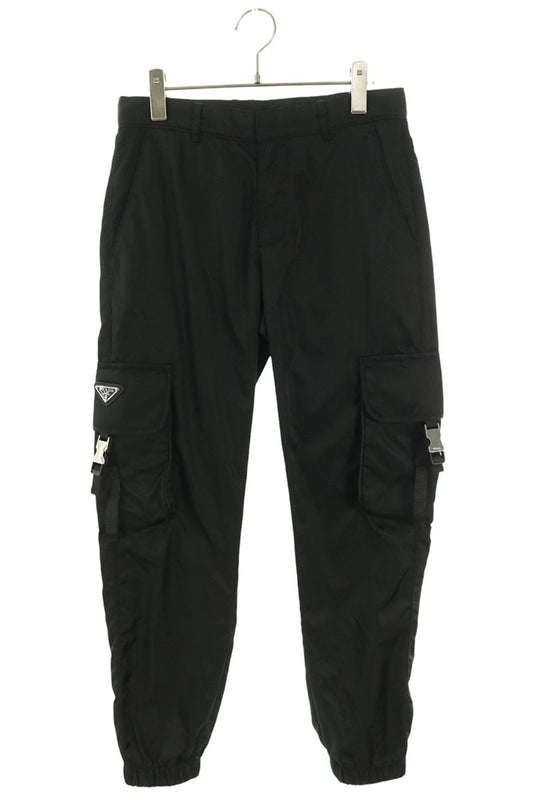 PRADA Nylon Cargo Pants Black Size 31