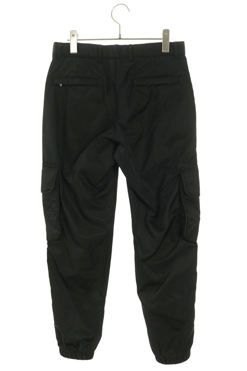PRADA Nylon Cargo Pants Black Size 31