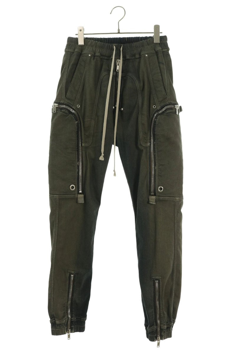 Rick Owens 25AW BAUHAUS CARGO Stonewash Denim Indigo Pants Size 48