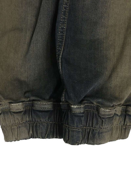 Rick Owens 25AW BAUHAUS CARGO Stonewash Denim Indigo Pants Size 48