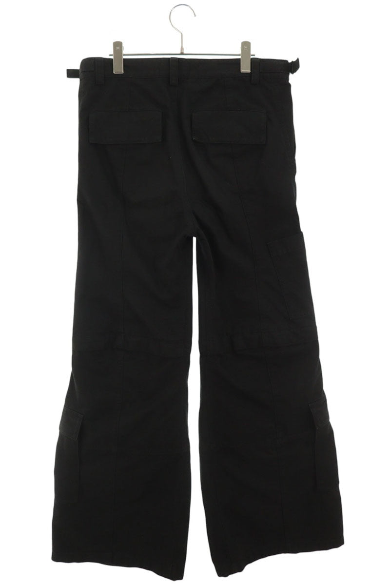 BALENCIAGA Cargo Flare Cotton Pants Size S