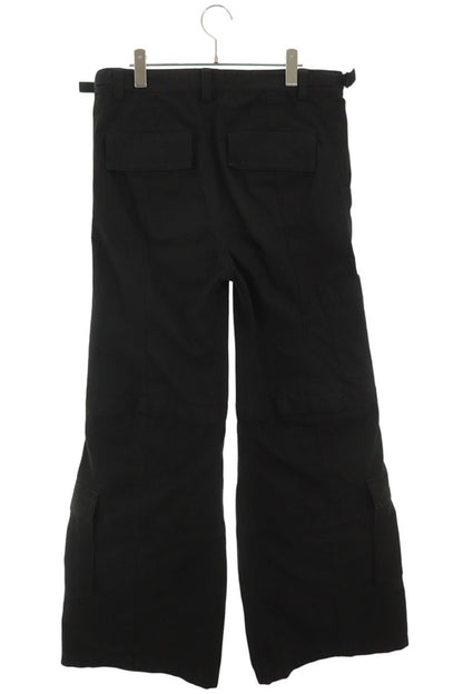 BALENCIAGA Cargo Flare Cotton Pants Size S