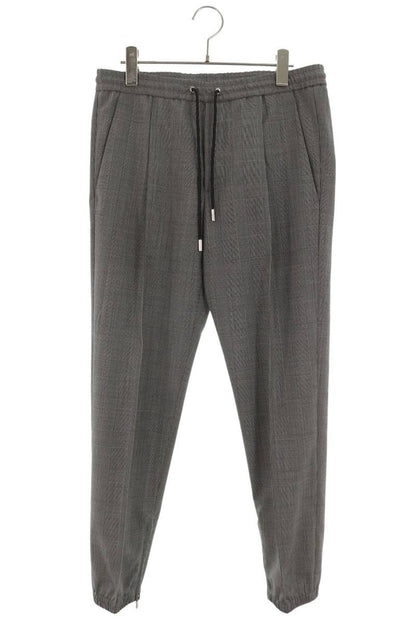 DIOR 21SS Hem Zip Wool Pants Gray Size 44