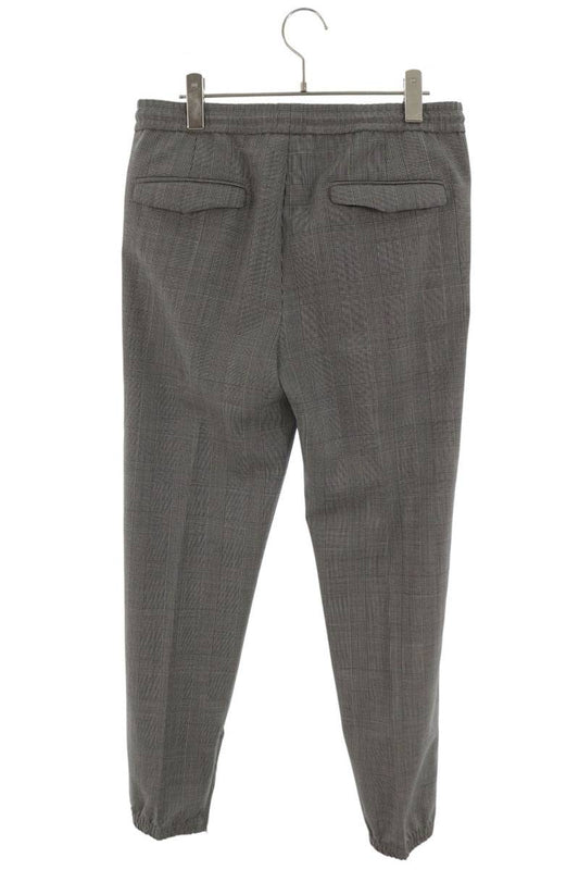 DIOR 21SS Hem Zip Wool Pants Gray Size 44