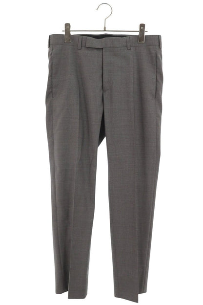 DIOR Wool Silk Blend Slacks Gray Size 44