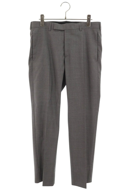 DIOR Wool Silk Blend Slacks Gray Size 44