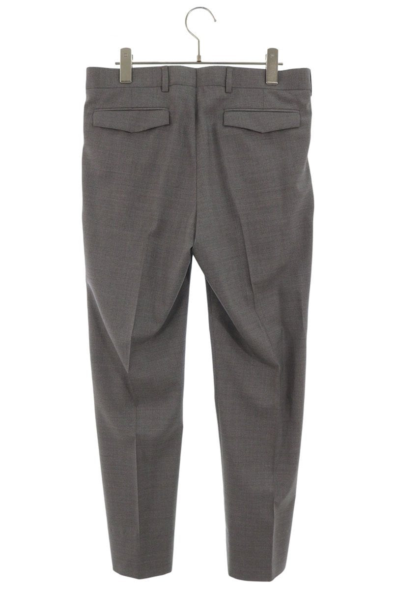 DIOR Wool Silk Blend Slacks Gray Size 44