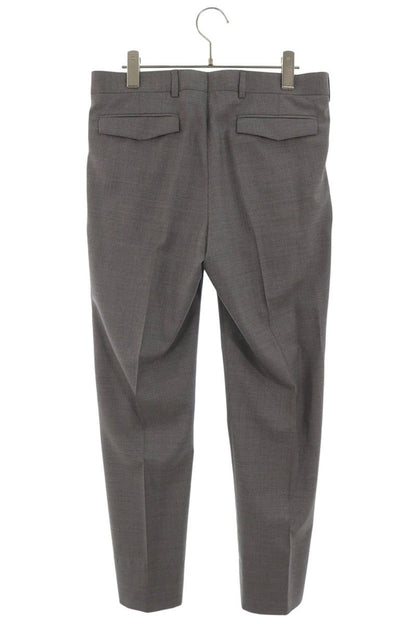 DIOR Wool Silk Blend Slacks Gray Size 44