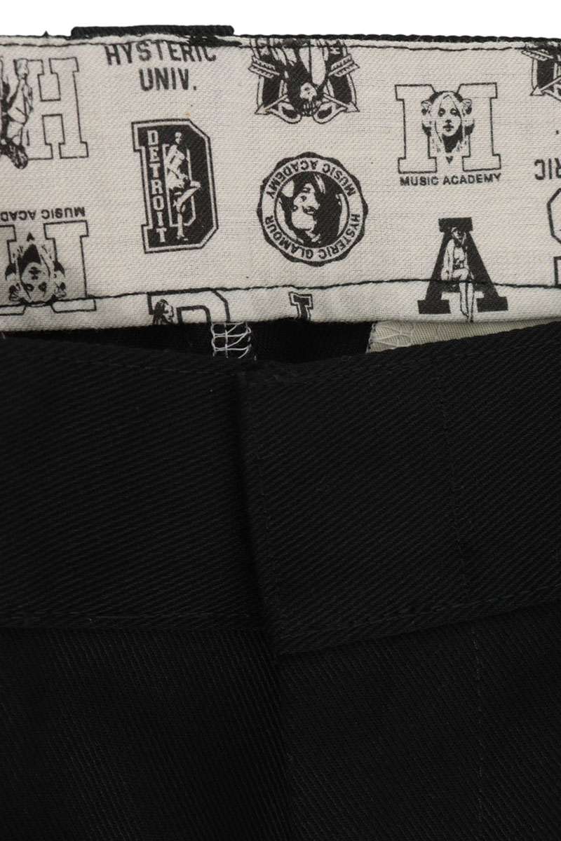 HYSTERIC GLAMOUR Straight Chinos Black Size M
