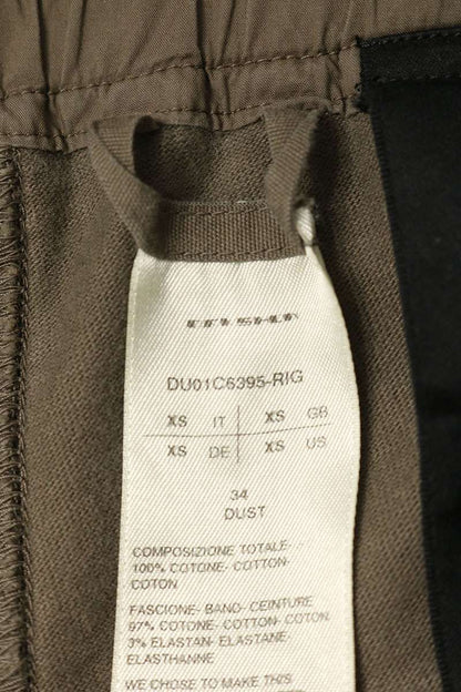DRKSHDW Cotton Sarouel Pants Brown Size XS