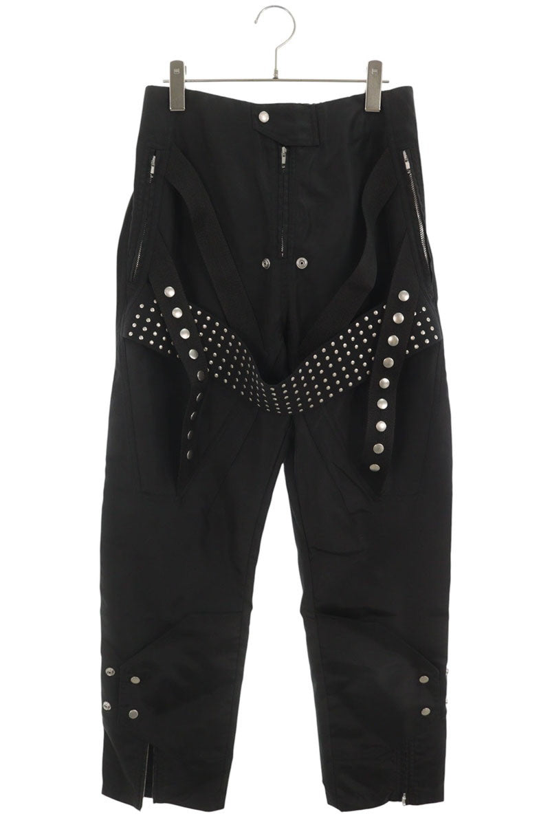 Rick Owens 26SS Mega Strap Bolan Pants Black Size 50