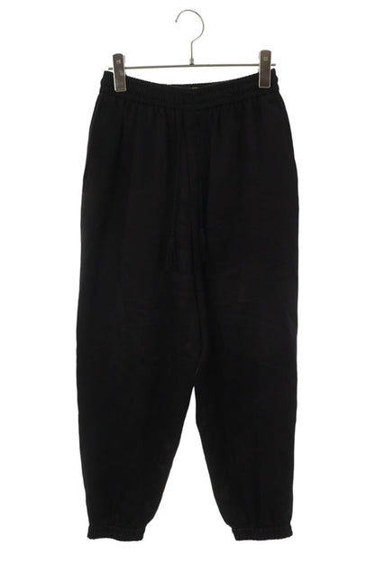 SAINT LAURENT PARIS Wool Silk Jogger Pants Black Size 44