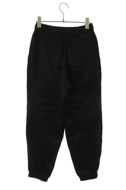 SAINT LAURENT PARIS Wool Silk Jogger Pants Black Size 44