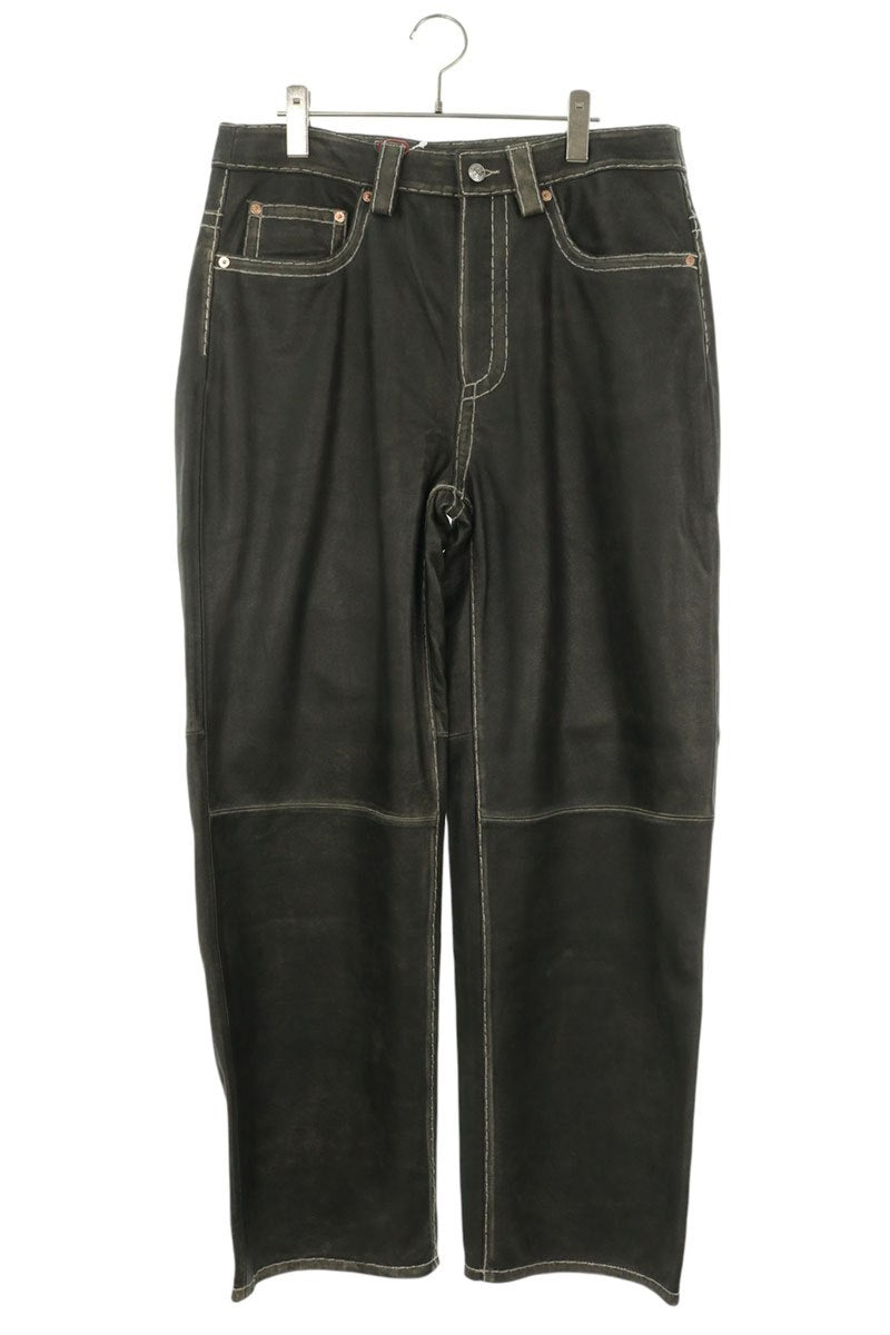 SUPREME 25AW True Religion Loose Fit Pants Black Size 32
