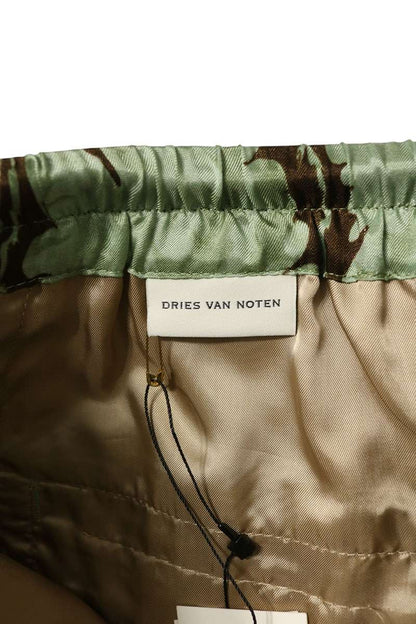 DRIES VAN NOTEN 25SS Botanical Print Pants Green Size 46