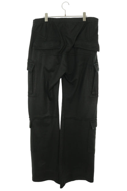 BALENCIAGA 26SS Coated Sweat Cargo Pants Black Size S