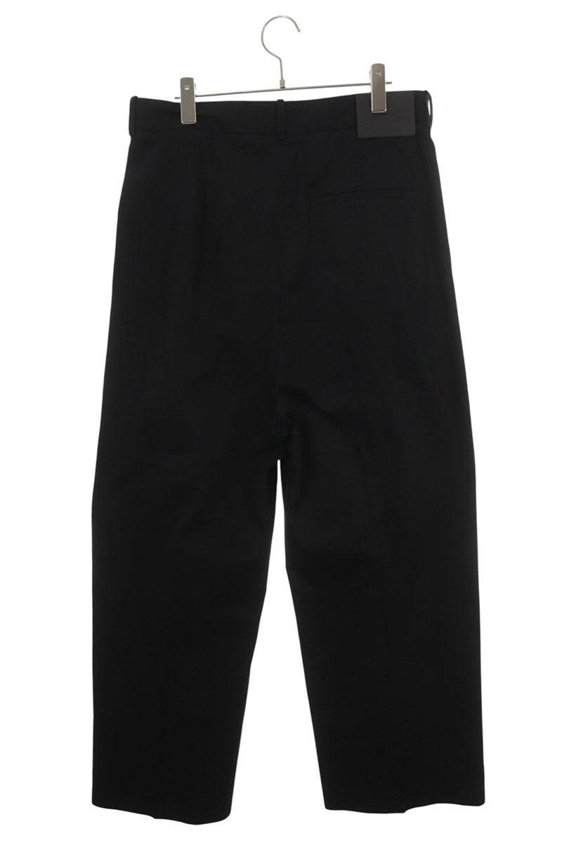 LOEWE Pleated Wide Pants Black Size 48